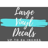 Große Vinyl Aufkleber | Benutzerdefinierte Sticker 50 Zoll 30 40 Riesiger Boot Große Vinyl Aufkleber | Benutzerdefinierte Sticker 50 Zoll 30 40 Riesiger Boot von DesignsByMorganLeigh
