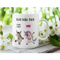Best Wife Ever, Other Wives Vs Me, Unicorn Funny/Süße Kaffeetasse - Schöne Premium-Qualität Geschenkidee | Weiß Oder Farbig Innen & Griff Best Wife Ever, Other Wives Vs Me, Unicorn Funny/Süße Kaffeetasse - Schöne Premium-Qualität Geschenkidee | Weiß Oder Farbig Innen & Griff von DesignsByPascal
