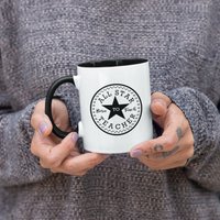 Born To Teach, All Star Teacher Niedliche Kaffeetasse | 11 Oder 15Oz - Schöne Premium-Qualität Geschenkidee | Erhältlich Mit Farbiger Innenseite von DesignsByPascal