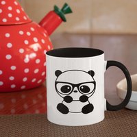 Entzückende Kawaii Baby Panda, Tier Kinder Süße Kaffeetasse | 11 Oder 15 Unzen - Schöne Premium-Qualität Geschenkidee | Erhältlich Mit Farbe von DesignsByPascal