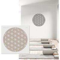 Schablone Blume Des Lebens in S-xxl Ist Eine Wiederverwendbare Wandschablone - Große Lebensblume Für Heilige Geometrie Wandgestaltung von DesignsForYouShop
