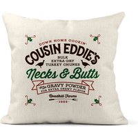 Cousin Eddie's, Weihnachtsferien, Chevy Chase Dekokissen, Weihnachtskissen, Massen-Kissen, Extra Trockene Hälse & Ärsche, X-Xms027 von DesignsbyLindaNeeToo