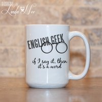 English Geek, Wenn Ich Es Sage, Dann Ist Ein Wort Becher, Lustige Kaffeebecher, Nerd Grammatik Geek Becher Lehrer Geschenkidee Msa18 English Geek, Wenn Ich Es Sage, Dann Ist Ein Wort Becher, Lustige Kaffeebecher, Nerd Grammatik Geek Becher Lehrer Geschenkidee Msa18 von DesignsbyLindaNeeToo