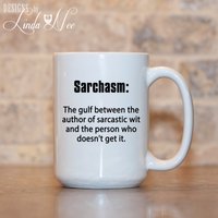 Lustige Becher Sarchasm Definition Kaffee-Haferl Lustiges Zitat Mug, Nerd-Becher, Lustige Geek Tasse, Nerdy Becher Geschenk Unter 20 Büro Msa2 von DesignsbyLindaNeeToo