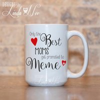 Nur Die Besten Moms Werden Zur Meme Tasse, Personalisierte Meme, Tasse Für Geschenk Zitat Kaffeebecher Mph314 von DesignsbyLindaNeeToo