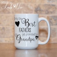 Nur Die Besten Väter, Opa, Geschenk Für Geburtstagsgeschenk Opa Zu Sein, Neue Kaffee Tasse Mph76-Bereich von DesignsbyLindaNeeToo
