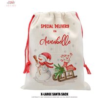 Personalisierter Weihnachtssack, Weihnachtsgeschenk B-xms005 von DesignsbyLindaNeeToo