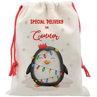 Personalisierter Weihnachtssack, Weihnachtssack B-xms005 von DesignsbyLindaNeeToo