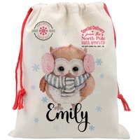 Weihnachtssack, Personalisierter Weihnachtsmannsack, Weihnachtsmannsack von DesignsbyLindaNeeToo