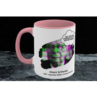 You Will Own Nothing Klaus Schwab Coffee Mug, 330 Ml | Kaffeebecher Agenda 2030 Wef Great Reset New World Order Id2020 von DesignsbyNordstern