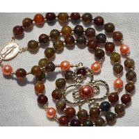 Perle Und Stein Rosenkranz Perle Und Stein Rosenkranz von DesignsbySusanM