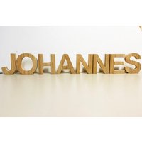 Eiche Holzbuchstaben Und Zahlen, Schriftart Nach Wunsch Schriftzug Aus Holz, Buchstaben Beispiel 10x1, 8cm, 8-40 cm Erhältlich Eiche Holzbuchstaben Und Zahlen, Schriftart Nach Wunsch Schriftzug Aus Holz, Buchstaben Beispiel 10x1, 8cm, 8-40 cm Erhältlich von Designsouris