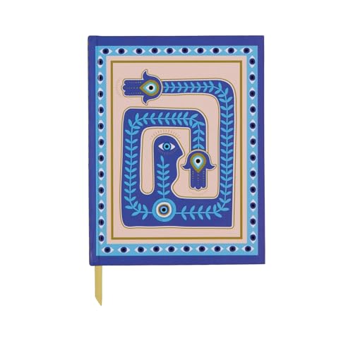 DesignWorks Ink A Dopo Journal Notebook – Cute Notebook for Journaling, Writing, & Daily To-Do Lists – Soft Cover, 192 Lined Pages, Lay-Flat Binding, 6" x 7.75" – Eye DesignWorks Ink A Dopo Journal Notebook – Cute Notebook for Journaling, Writing, & Daily To-Do Lists – Soft Cover, 192 Lined Pages, Lay-Flat Binding, 6" x 7.75" – Eye von DesignWorks Ink