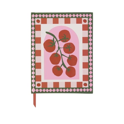 DesignWorks Ink A Dopo Journal Notebook – Cute Notebook for Journaling, Writing, & Daily To-Do Lists – Soft Cover, 192 Lined Pages, Lay-Flat Binding, 6" x 7.75" – Tomato DesignWorks Ink A Dopo Journal Notebook – Cute Notebook for Journaling, Writing, & Daily To-Do Lists – Soft Cover, 192 Lined Pages, Lay-Flat Binding, 6" x 7.75" – Tomato von Designworks Ink