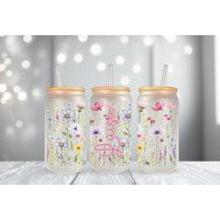 Glas Personalisiert/Mit Name Deckel Und Strohhalm Trinkglas Trinkgefäß Eiskaffee Gläser von DesignworldDe