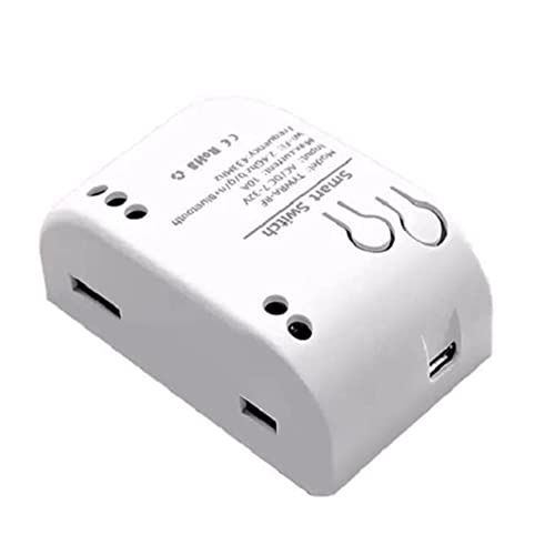 Desikixudy 1CH Intelligenter Schalter 7-32 V AC DC WIFI Tuya Fernbedienung 433 Lichtschalter 10 A Relais Selbstsichernde Verriegelung Inching von Desikixudy