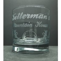 Dirty Dancing Inspirierte Kellerman's Mountain House Geätztes Becherglas - Personalisiert von DesirableIcon