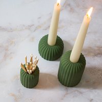 Gerippter Kerzenhalter, Klein Gerippter Kerzenhalter, Klein von DesireNorth