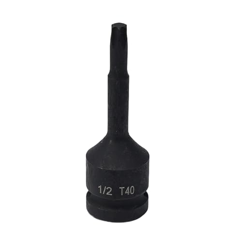 1 x Innensechskant-Adapter für Torx-Schraubendreher für T20 für T30 T40 T100 30,5 cm Länge, perfekt für verschiedene Arbeitsumgebungen (T40) von Desiumite