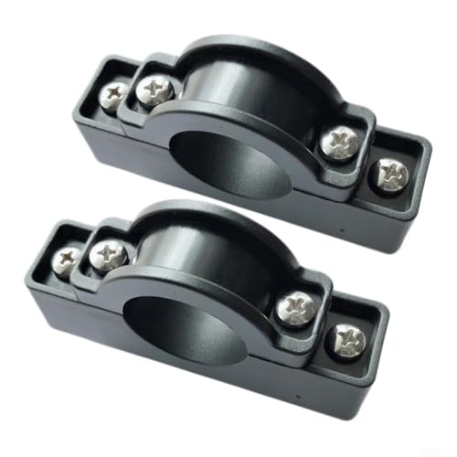 2 x Ausleger für Kajak Kanu Ausleger Mount Pole Clip Halter für Angelboot Schwimmer Stabilisator Zubehör passend für Motorschlitz Boote Nylon Design von Desiumite