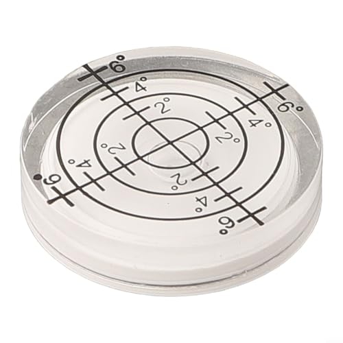 32 mm Acryl für Wasserwaage für Präzisionsmessgerät mit minimalem Parallaxenfehler für den professionellen und allgemeinen Gebrauch (1) von Desiumite