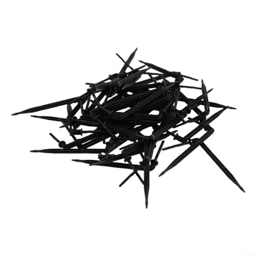 35 mm Schlauch-Tropfer mit gebogenem Pfeil-Design für Tropfbewässerung von Pflanzen und Blumen, 50 Stück (50 Stück) von Desiumite