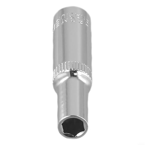 414 mm tiefer Stecknuss mit 1/4-Zoll-Sechskant-Adapter für Steckschlüssel und Werkzeug (6 mm) von Desiumite