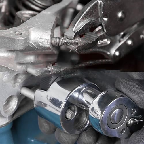 Abzieher für gebrochene Bolzen, 30,5 cm (12 Zoll), Bolzenabzieher, Mutternausdreher mit Nockenrollengriff für Automobil-Gewindebolzen von 1/4 bis 3/4 Zoll Größe von Desiumite