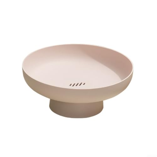 Charmante Obstschale verleiht Ihrem Küchentisch Eleganz, perfekt für die Präsentation frischer Produkte (Rosa) von Desiumite