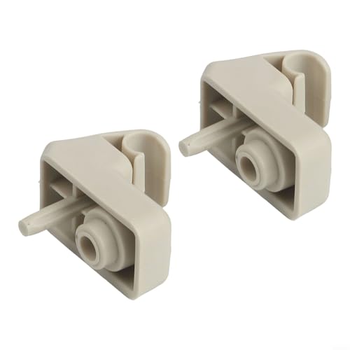 Desiumite 2 Stück Auto Sonnenblende Halterung Halterung Halter Clip 735411088, für Fiat Grande Punto Innenzubehör Ersatzteile von Desiumite