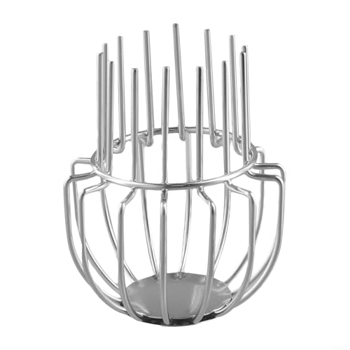 Desiumite 304 Edelstahl-Dachrinnen-Abdeckung für Dachrinne, Balkon, Garten, Schwimmbad, Fallrohr, Anti-Verstopfungsschutz (75 mm) von Desiumite