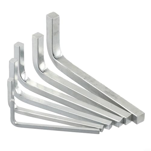 Desiumite 6-teiliges L-förmiges Vierkantschlüssel-Set, 4-Punkt-Schraubendreher-Set, Chrom-Vanadium-Stahl, 3 mm, 4 mm, 5 mm, 6 mm, 7 mm, 8 mm, für Vierkantschrauben Desiumite 6-teiliges L-förmiges Vierkantschlüssel-Set, 4-Punkt-Schraubendreher-Set, Chrom-Vanadium-Stahl, 3 mm, 4 mm, 5 mm, 6 mm, 7 mm, 8 mm, für Vierkantschrauben von Desiumite
