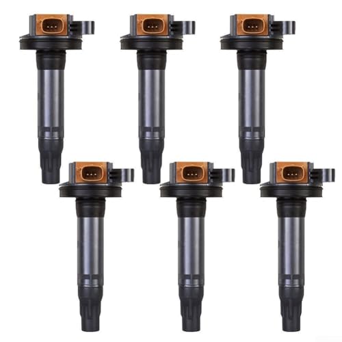 Desiumite 6-teiliges Zündspulen-Set kompatibel mit Ford V6 3,5 l DG549 UF646 BL3Z-12029-B BL3Z-12029-C BL3Z-12029-A IC749 Desiumite 6-teiliges Zündspulen-Set kompatibel mit Ford V6 3,5 l DG549 UF646 BL3Z-12029-B BL3Z-12029-C BL3Z-12029-A IC749 von Desiumite