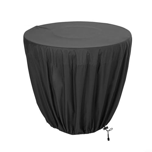 Desiumite Abdeckung für Gartenbrunnen aus 210D-Oxford-Gewebe, wetterfest, mit sicherem Kordelzug (61 x 46 cm) von Desiumite
