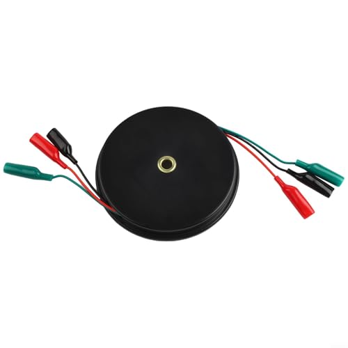 Desiumite Ausziehbare Testverlängerungsrolle für Multimeter und Schaltungsdiagnose mit Clips, Doppelanschlüsse, für Garagen und Werkstätten (6 m) von Desiumite