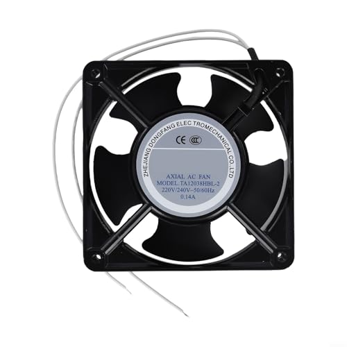 Desiumite Axialventilator für Kamin Kassetteneinsatz Hochtemperaturbeständige Metallblätter Leiser Betrieb Thermoventilator für Holzöfen Pelletkessel Luftzirkulation Desiumite Axialventilator für Kamin Kassetteneinsatz Hochtemperaturbeständige Metallblätter Leiser Betrieb Thermoventilator für Holzöfen Pelletkessel Luftzirkulation von Desiumite