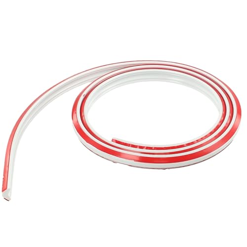 Desiumite CHIC 3D PVC Bordüre Streifen 1M zur Verwandlung Ihres Wohnraums mit Stil (Weiß) von Desiumite