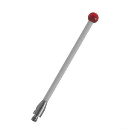 Desiumite CMM Sonde Gewindegriff Roter Kugelkopf Keramikstange Verlängerungsstange für Metallverarbeitung Messindustrie CNC-Fertigung Inspektionsausrüstung (A-5004-0069) von Desiumite