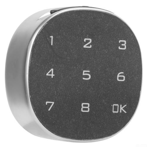 Desiumite Digitales elektronisches Tastatur, Passwortschloss für Schrank, Briefkasten, Aktenschublade oder Saunatür, Zinklegierung, schwarz, sicherer Schlossmechanismus mit kompaktem Design und von Desiumite
