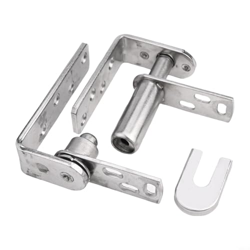 Desiumite Doppelschwingtürscharniere aus Edelstahl, für Café, Limousine oder Bartüren, robustes Hardware-Set (L) von Desiumite