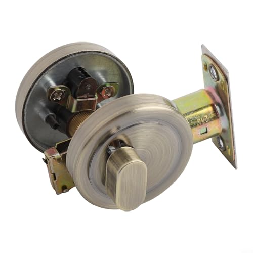 Desiumite Edelstahl-Türschloss mit Schlüssel, einseitiger Sicherheitsriegel für Haustür oder Schlafzimmertür, Zuhause, Hotel, Büro Desiumite Edelstahl-Türschloss mit Schlüssel, einseitiger Sicherheitsriegel für Haustür oder Schlafzimmertür, Zuhause, Hotel, Büro von Desiumite