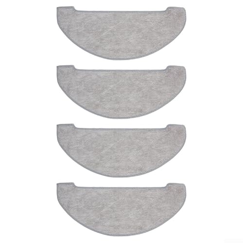 Desiumite Ersatz-Wischtuch-Set, für Vexilar W9 Roboter-Staubsauger, Mikrofaser-Wischmopp-Pads, Bodenreinigungszubehör, einfache Installation, 4 Stück Desiumite Ersatz-Wischtuch-Set, für Vexilar W9 Roboter-Staubsauger, Mikrofaser-Wischmopp-Pads, Bodenreinigungszubehör, einfache Installation, 4 Stück von Desiumite