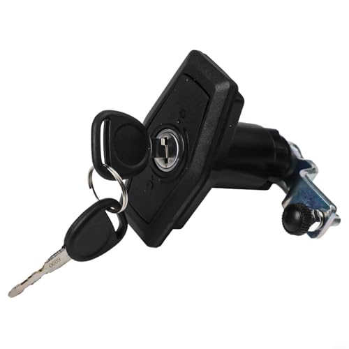 Desiumite Fächertürschloss mit 2 Schlüsseln, Push-Pull-Design für Wohnwagen- und Wohnmobiltüren, sicherer Schließmechanismus, einfach zu installieren, für Türen 27-50 mm Dicke Desiumite Fächertürschloss mit 2 Schlüsseln, Push-Pull-Design für Wohnwagen- und Wohnmobiltüren, sicherer Schließmechanismus, einfach zu installieren, für Türen 27-50 mm Dicke von Desiumite