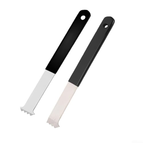 Desiumite Fliesenheber, robustes Design mit Mikroverzahnung für Kanten, geeignet zum Anheben und Ersetzen von Fliesen in Gärten, Rasen, Terrassen und Terrassen (Doppelhaken) von Desiumite