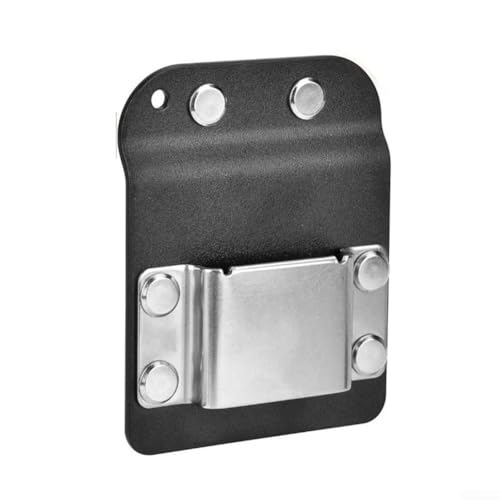 Desiumite Gürtelclip Bohrerhalter Holster Werkzeug für schnurlose Nagler elektrische Bohrmaschine Maßband Halter praktische Lösung für Tischler Heimwerker Bauarbeiter (1 Stück) von Desiumite