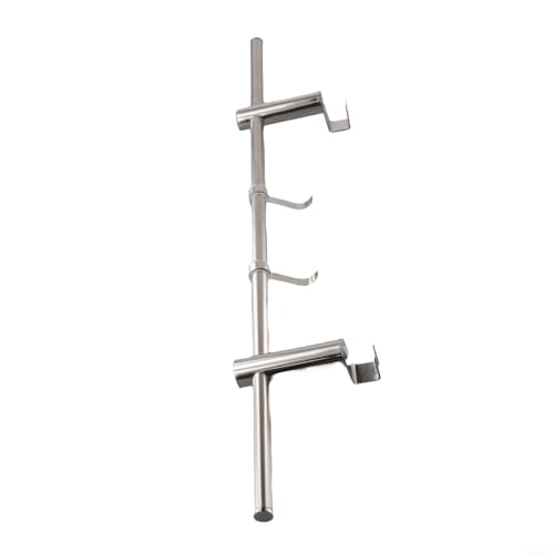 Desiumite Handtuchhalter aus Edelstahl, 40 cm, 50 cm, 60 cm, verstellbar, mit 10 kg Tragkraft, für den Innenbereich (50 cm) von Desiumite