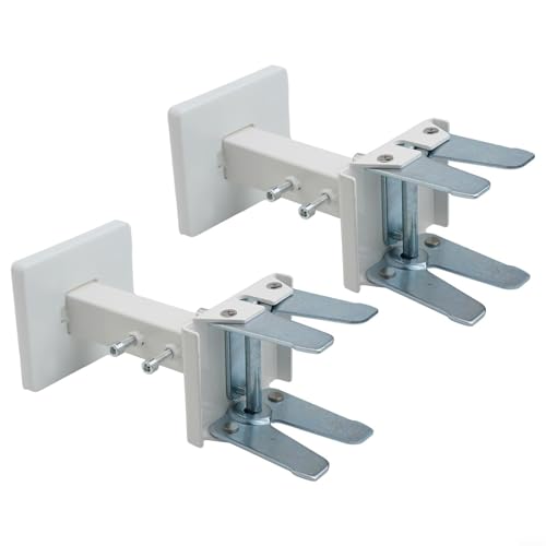 Desiumite Höhenverstellbare Heizkörper-Halterungen, 14–21 cm, mit Dehnschrauben, Sechskantschlüssel für Heimheizung Desiumite Höhenverstellbare Heizkörper-Halterungen, 14–21 cm, mit Dehnschrauben, Sechskantschlüssel für Heimheizung von Desiumite