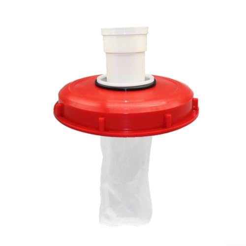 Desiumite IBC Container Top Cover mit integriertem Filtersystem, DN150 und DN225 Regenwassersammelfilter, geeignet für Wasserspeichertanks (DN225) von Desiumite