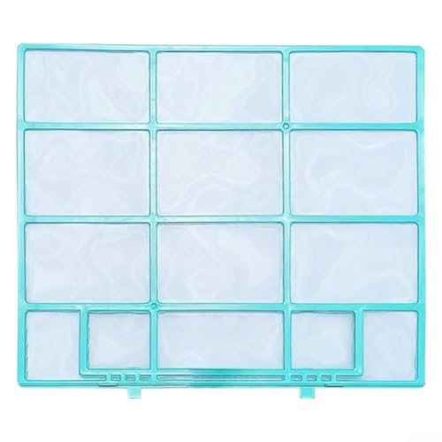 Desiumite Klimaanlagen-Staubschutz, 2 Stück, Inneneinheit, Hängefilter, Zubehör, Kunststoff, Luftauslass, Staubsammler für Zuhause, Kühlsystem, einfach zu installieren (81,3 x 69,5 cm) von Desiumite