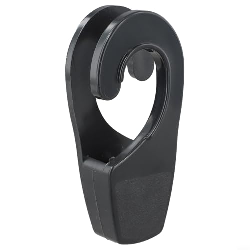 Desiumite Marine 25 mm Kotflügelaufhänger Haken für Bootsschiene, schnell verstellbarer ABS-Kunststoff-Schutzblechhalter, einfach zu installierendes Docking-Zubehör (schwarz) von Desiumite